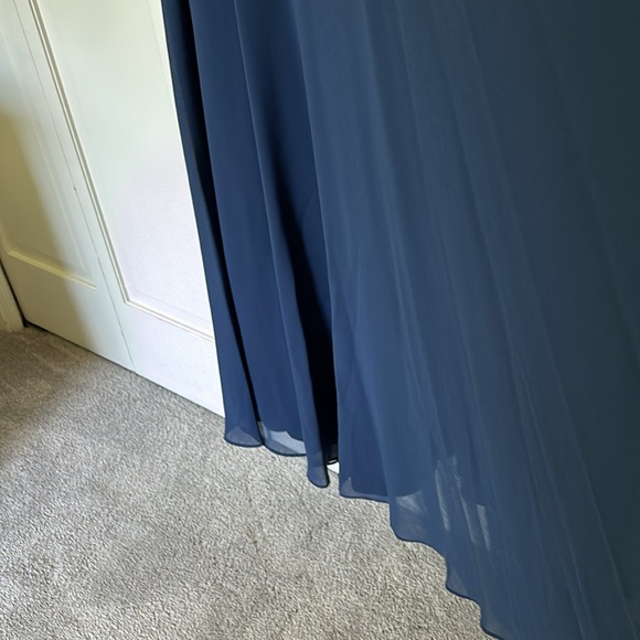 Allure Bridals Navy Blue Gown -Size 12 - Picture 2 of 12